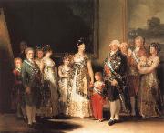 Family of Charles IV Francisco de goya y Lucientes